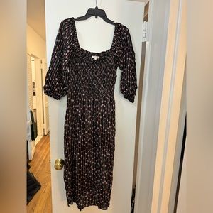 WAYF Floral Maxi Dress Size L